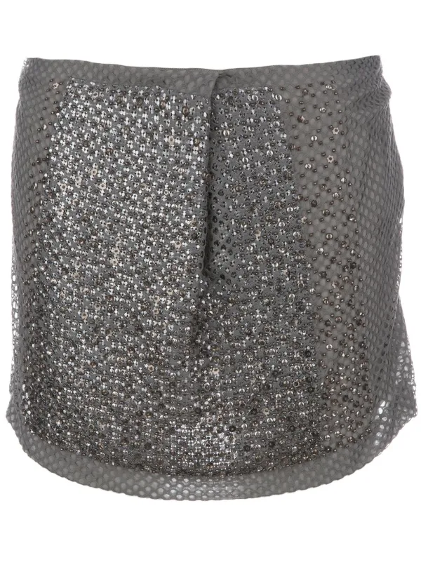Sharon Wauchob Mini Skirt in Grey