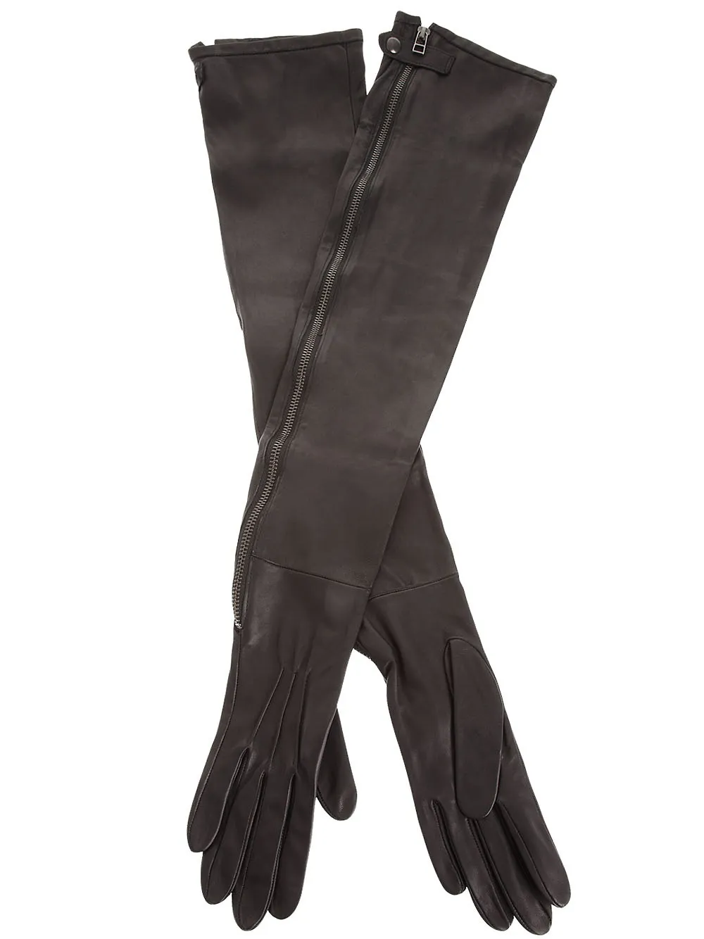 Haider Ackermann zip fastening glove | Black | Image 1