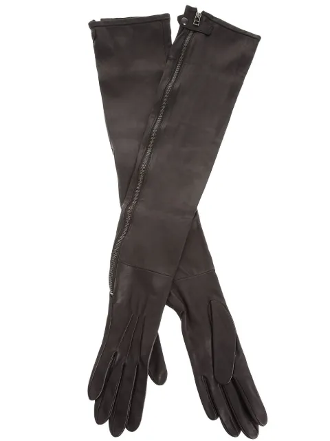 Haider Ackermann zip fastening glove