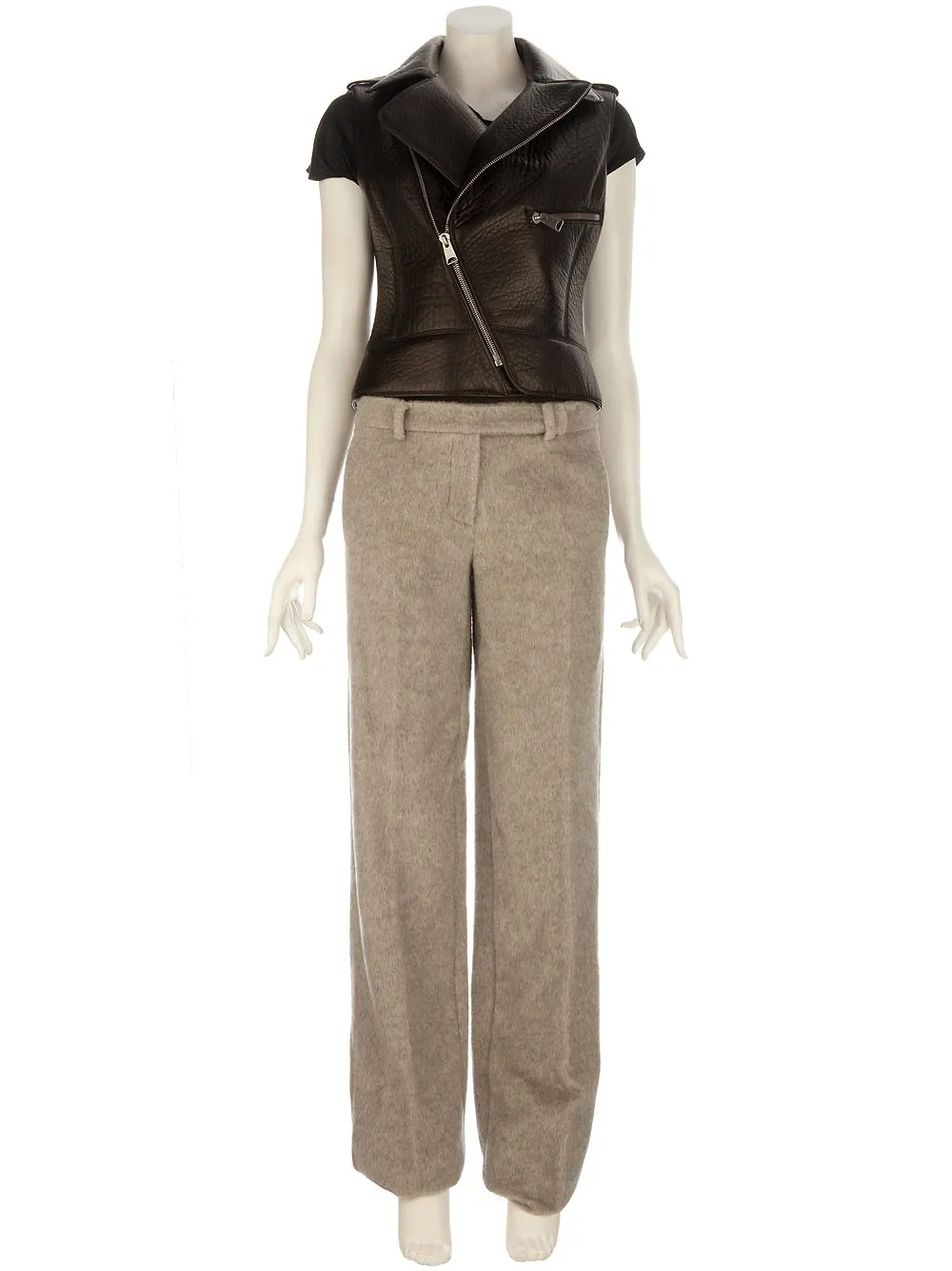 Hakaan straight-leg trouser - Grijs