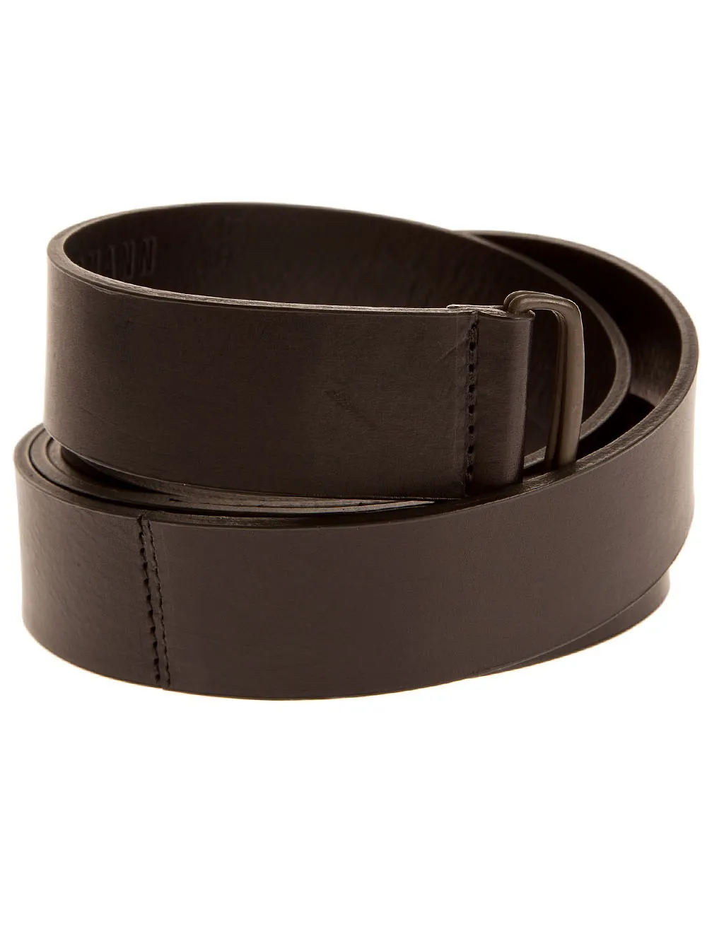  Haider Ackermann Skinny Leather Belt   Schwarz 