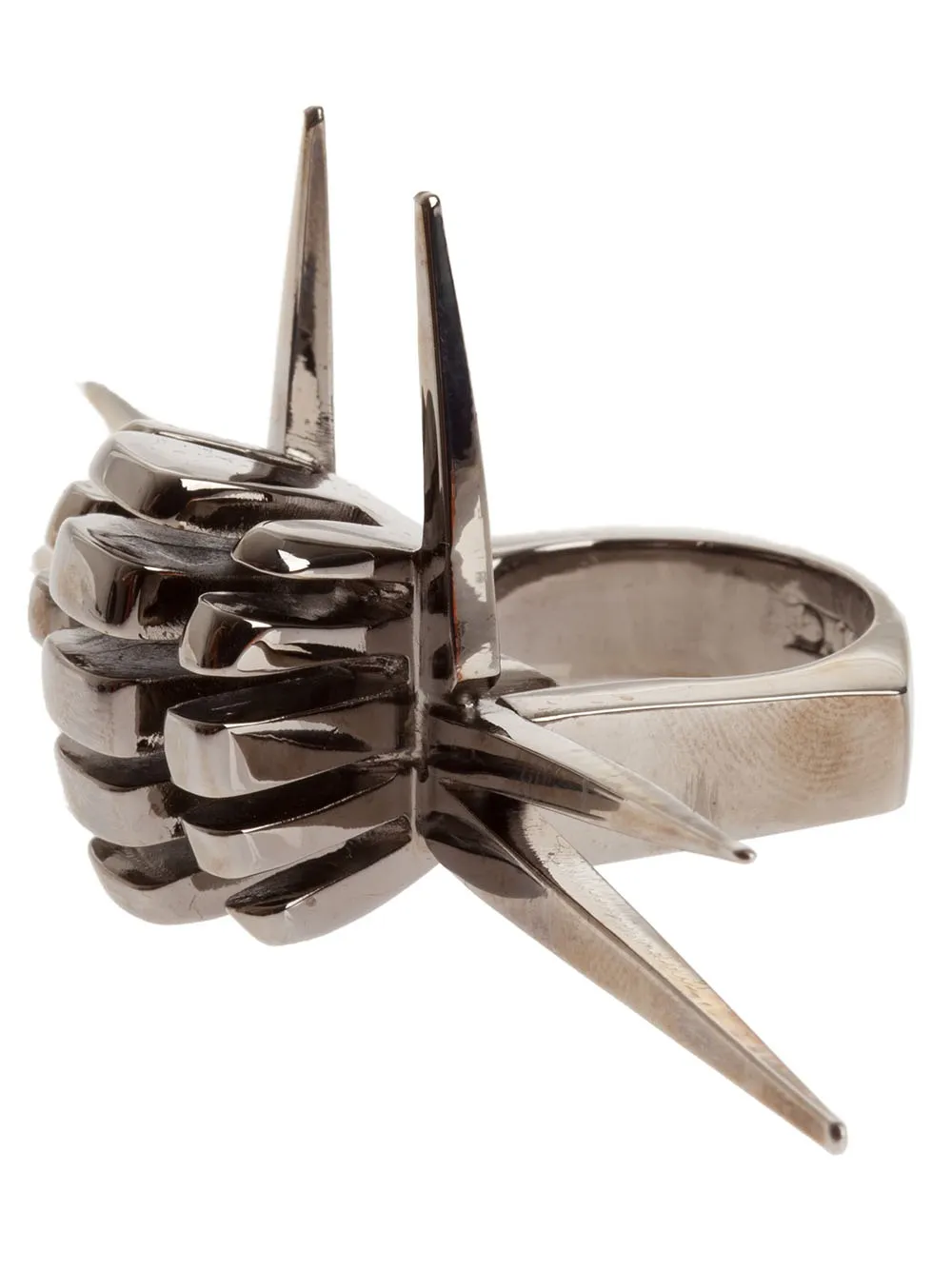  Dominic Jones 'scarab Dragon' Ring   Metallic 