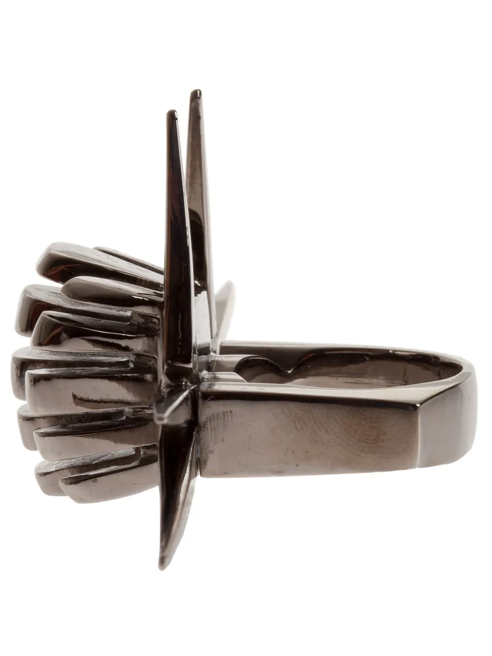  Dominic Jones 'scarab Dragon' Ring   Metallic 