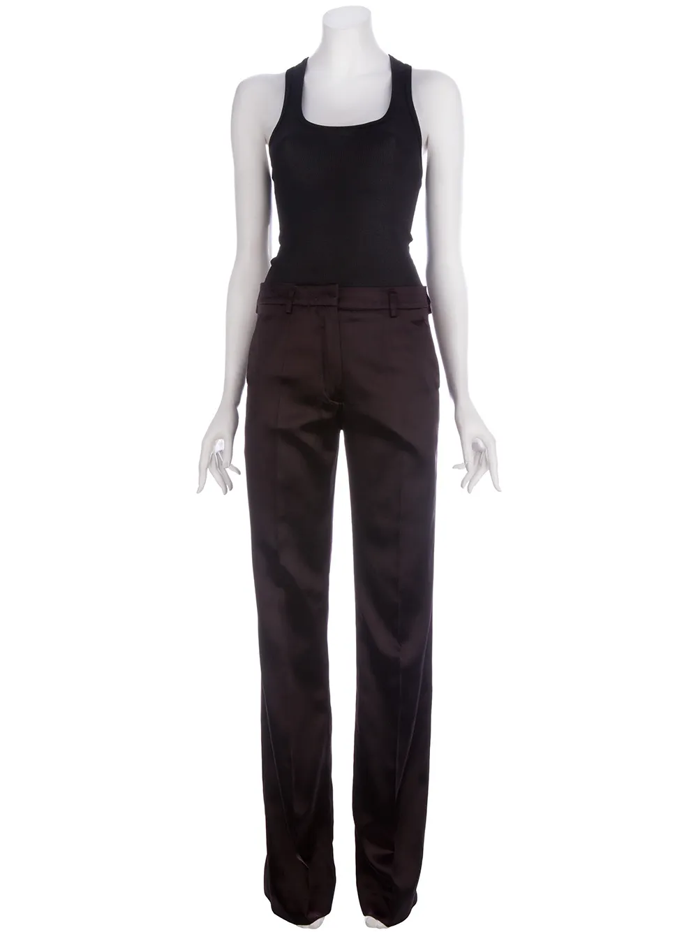 Haider Ackermann Satin trouser | Pantalones acampanados | Image 2