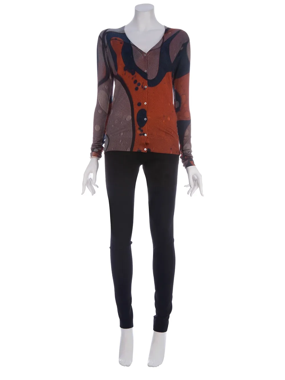 Christopher Kane Marble print cardigan | Cardigans | Image 2