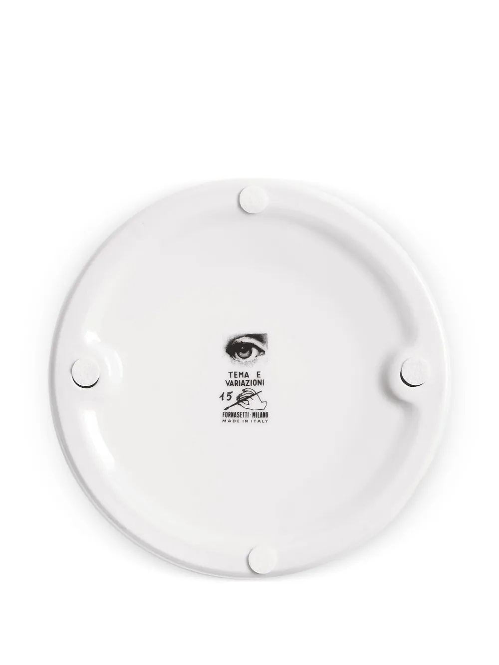Fornasetti Tema e Variazioni ashtray | White | Image 1