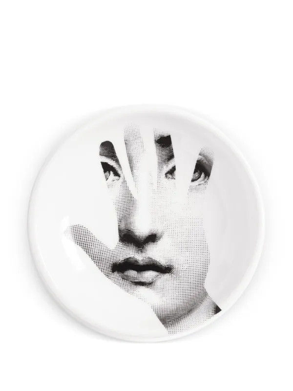 Fornasetti Tema e Variazioni Ashtray | White | FARFETCH HK