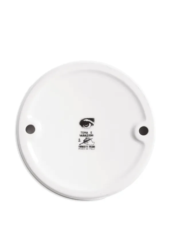 Fornasetti Tema e Variazioni N. 2 Ashtray | White | FARFETCH