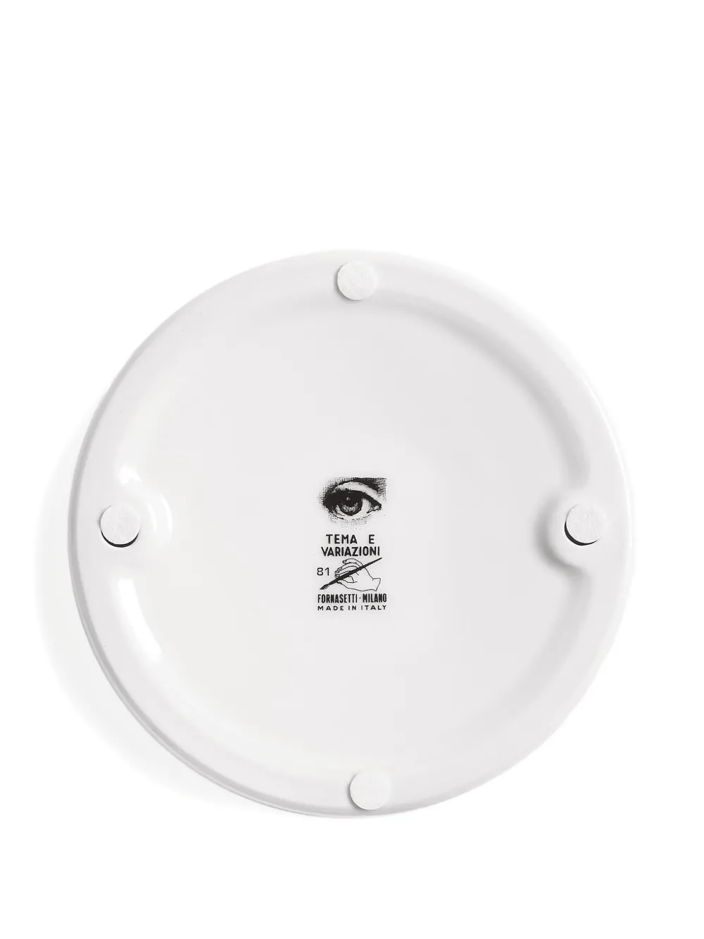 Fornasetti Tema e Variazioni n.81 ashtray (13cm) | Grey | Image 1