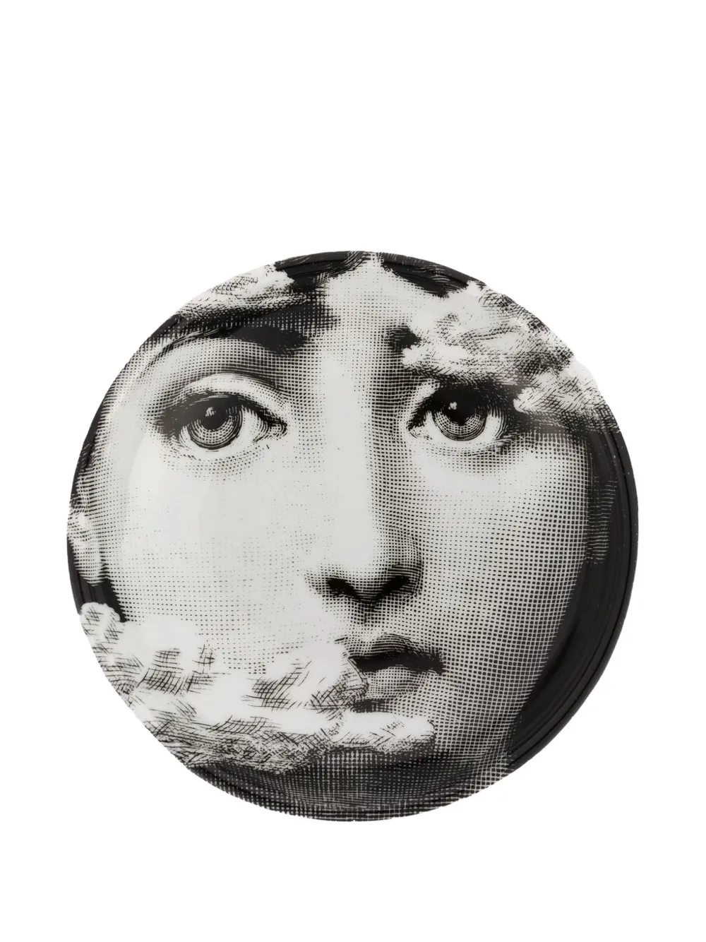 Fornasetti printed dish | White | Image 1