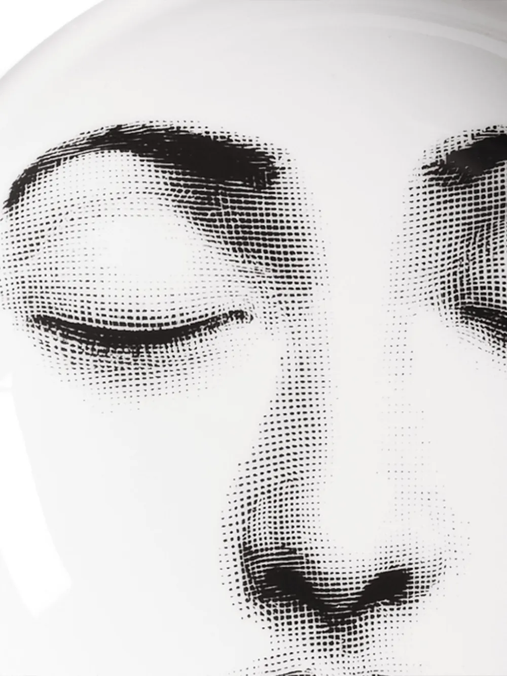  Fornasetti Cenicero Impreso - Blanco 