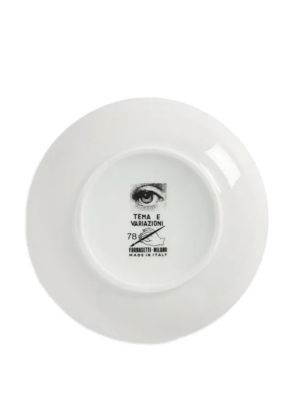 Fornasetti ラウンド セラミック 小物入れ | グレー | FARFETCH JP