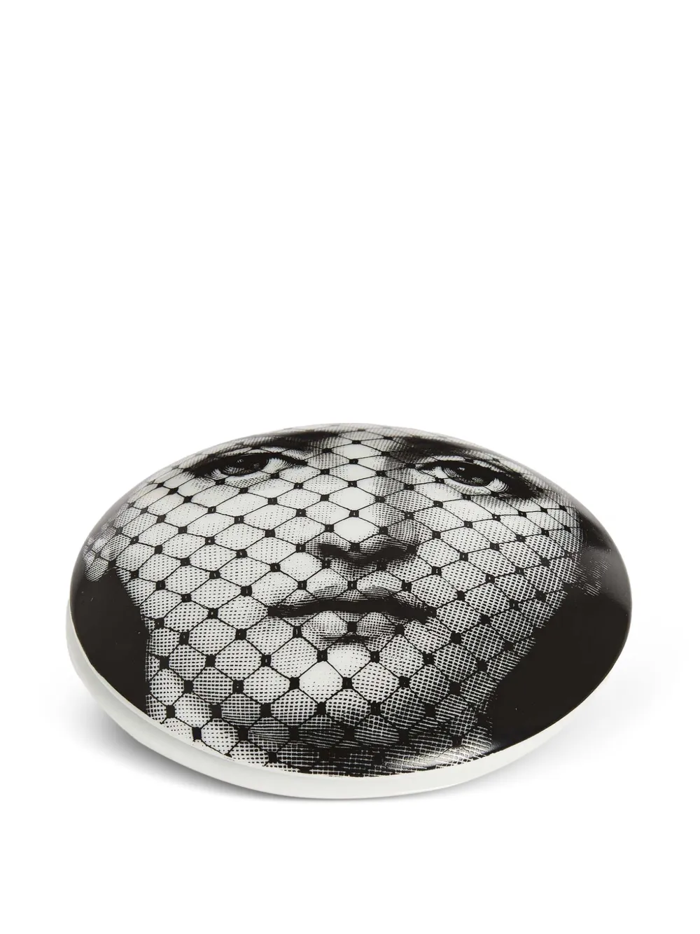 fornasettiの小物入れ Fornasetti ラウンド セラミック 小物入れ | グレー | FARFETCH JP