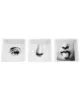 Fornasetti face print serving dishes (set of 3)