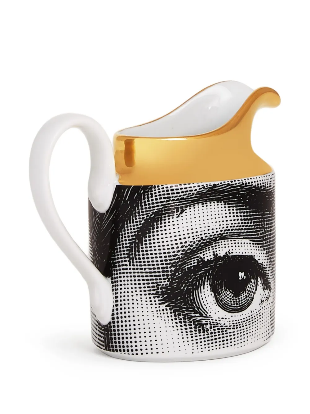  Fornasetti Kanne Mit Print   Grau 