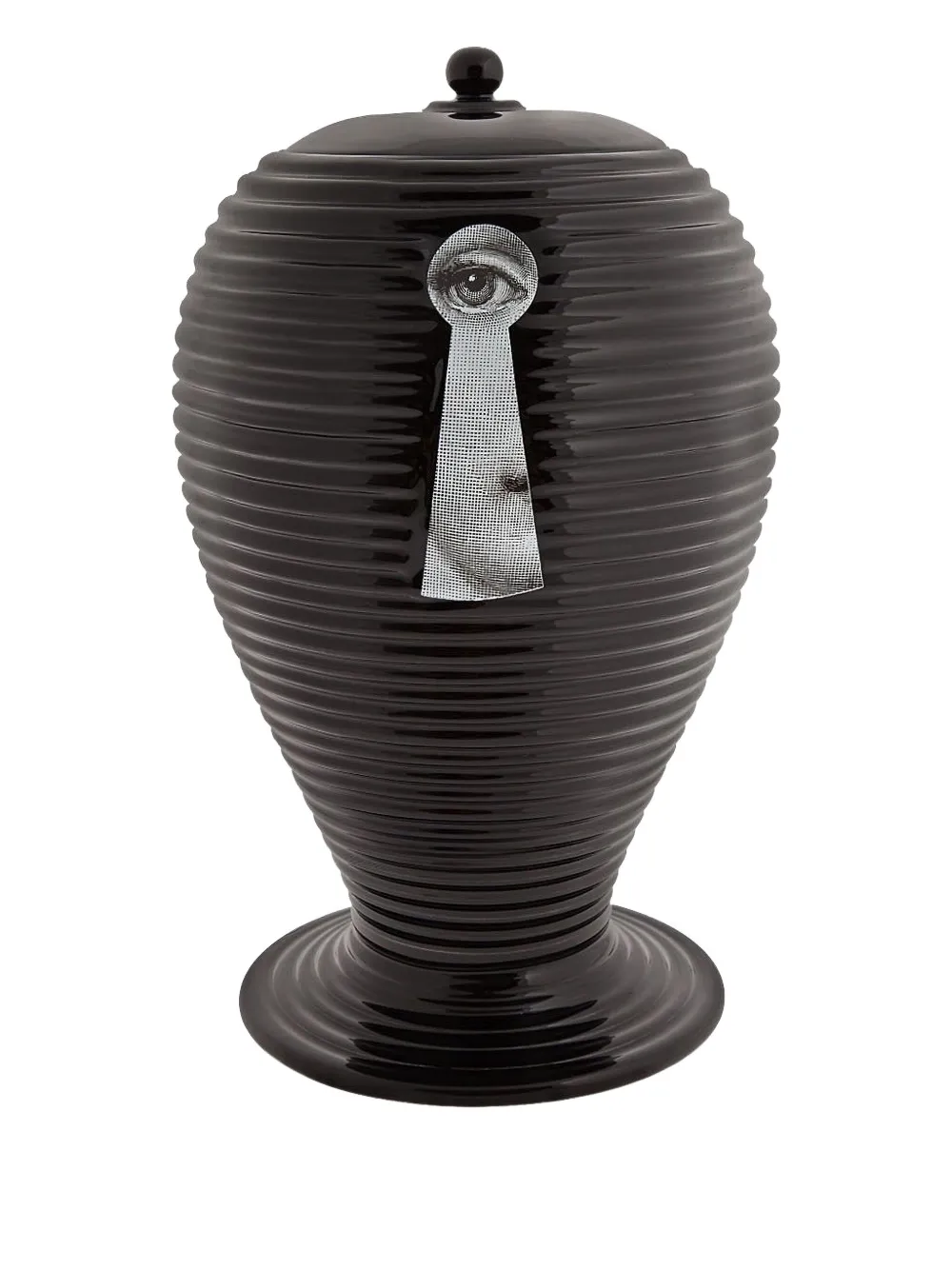 Fornasetti Bitossi Ceramiche pot - Zwart