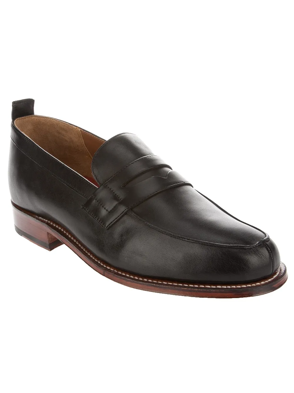 Grenson 'James' loafer shoe | Black | Image 1