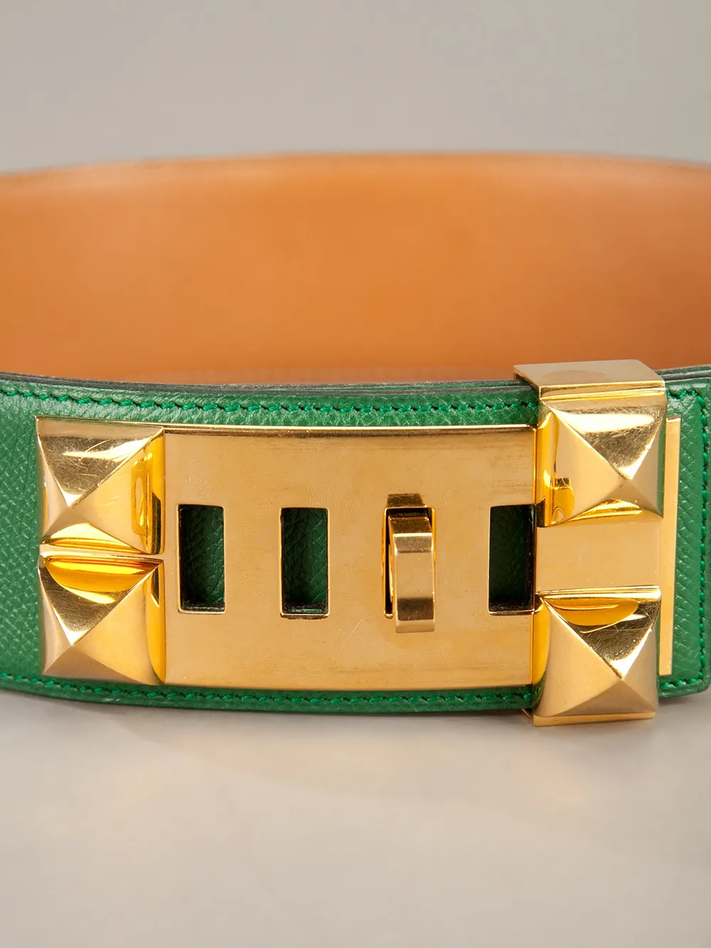 Hermès Studded Belt Farfetch