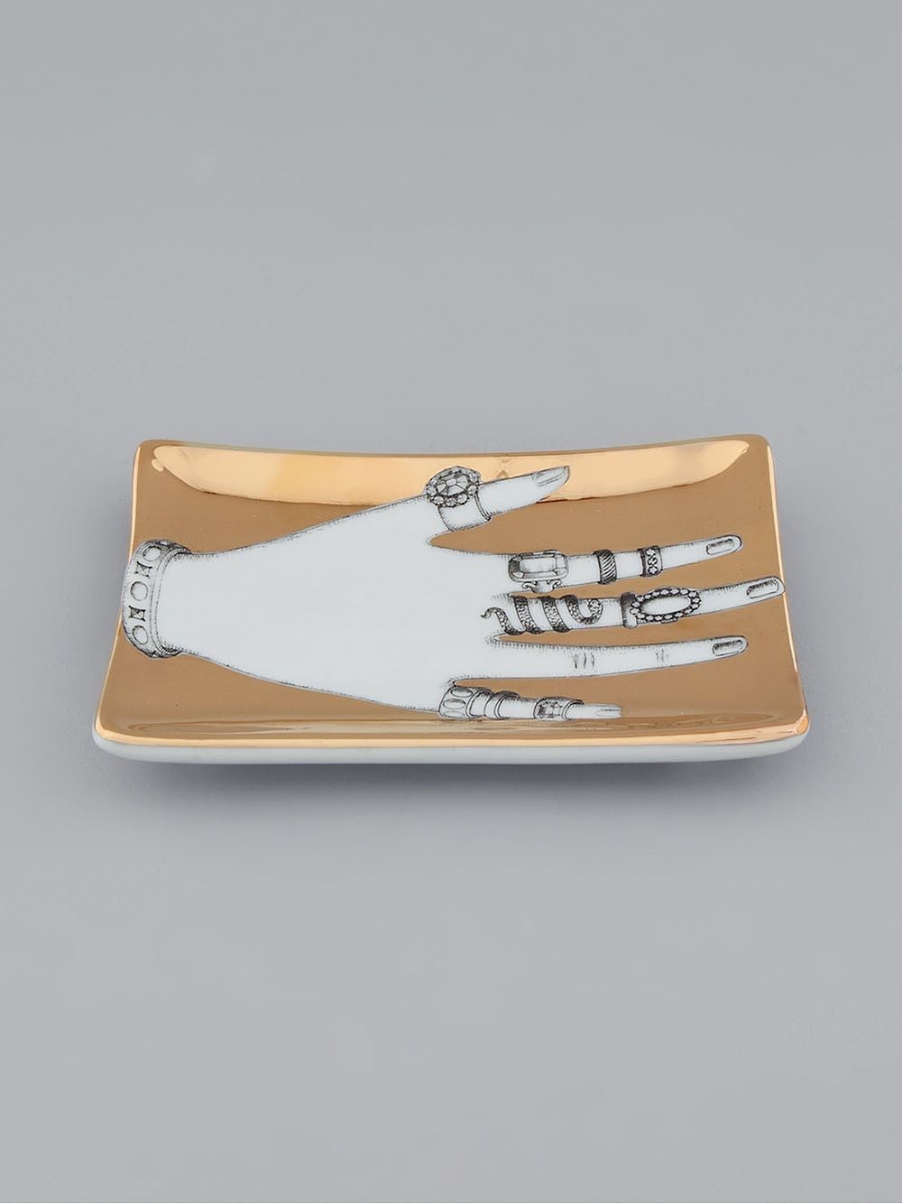 Image 2 of Fornasetti illustrated hand dish