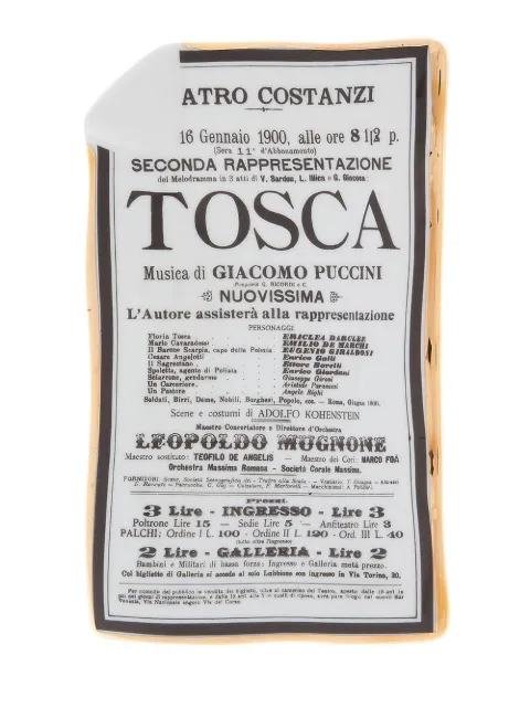 Fornasetti Tosca dish