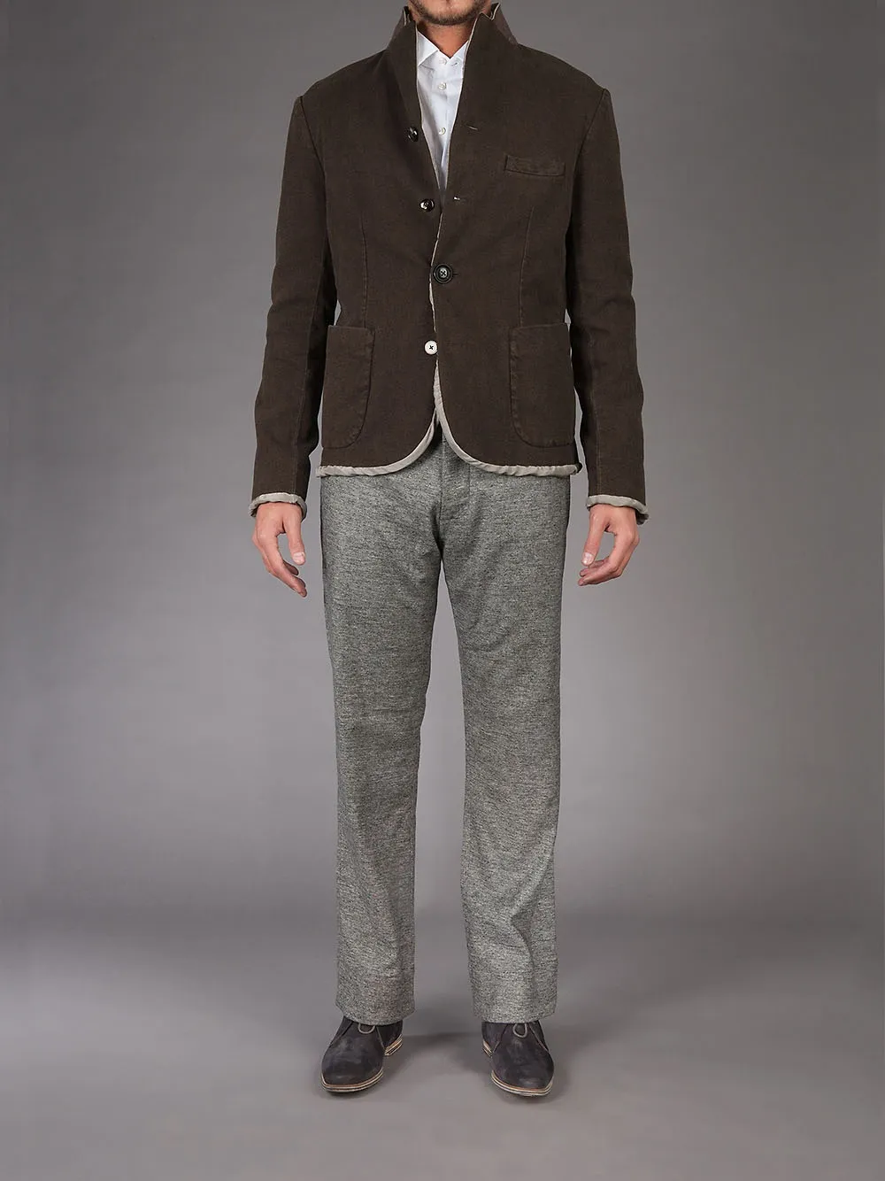 Leclaireur melange knit trouser - Zwart