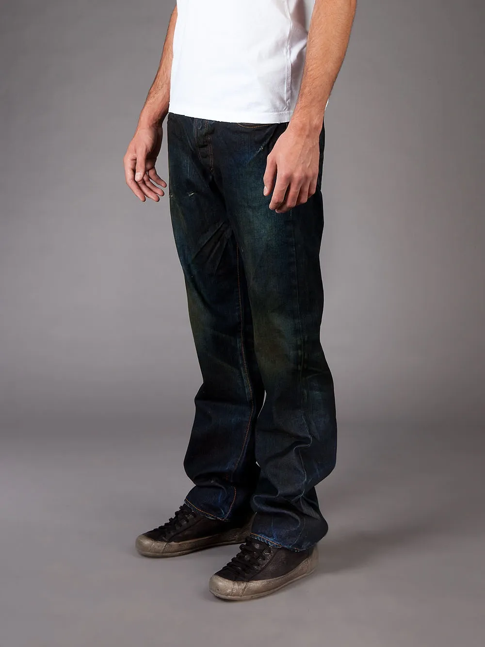  Prps Wide Leg Trouser   Blau 