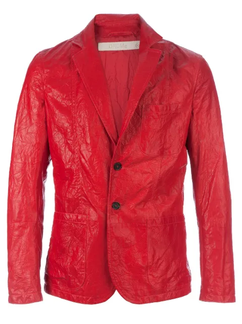 Drome leather blazer