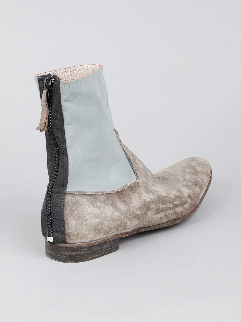 Premiata Washed Suede Boot In Multi