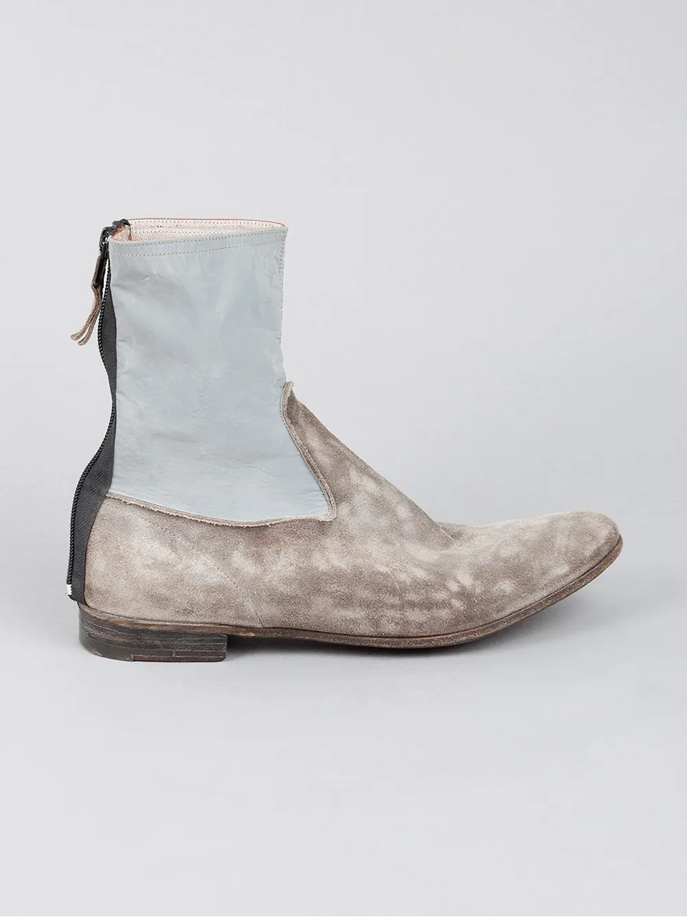 Premiata Washed Suede Boot In Multi