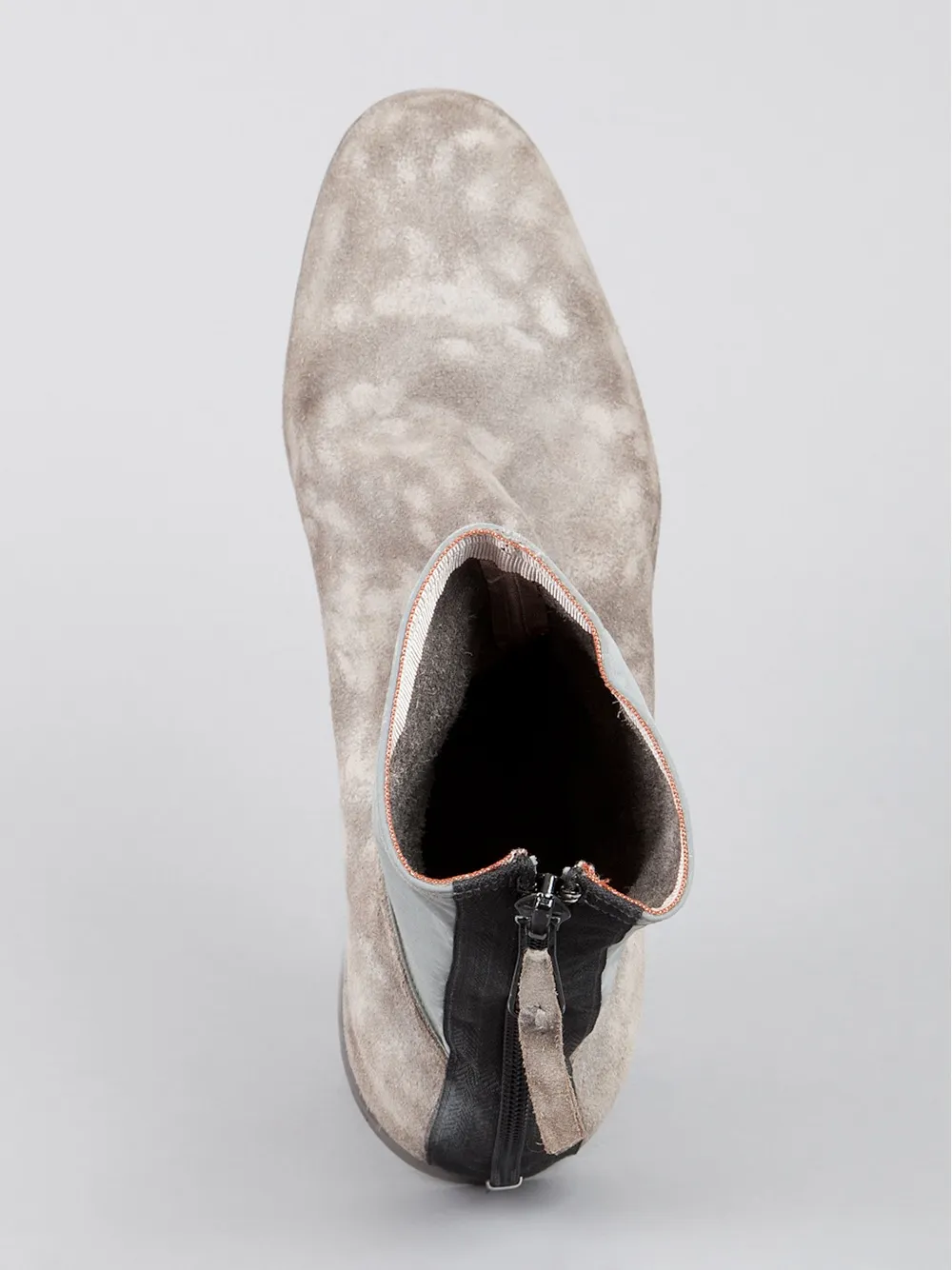 Premiata Washed Suede Boot In Multi