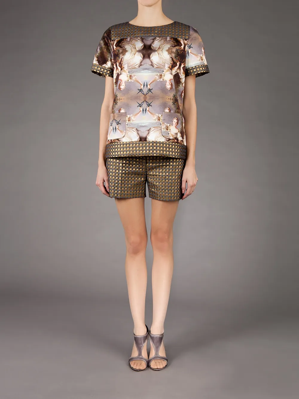 Giles metallic shorts | Short Shorts | Image 2