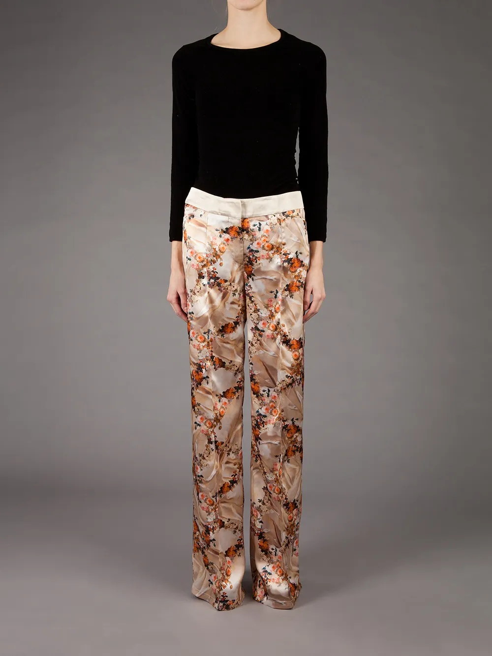 Giles Printed trouser - Beige
