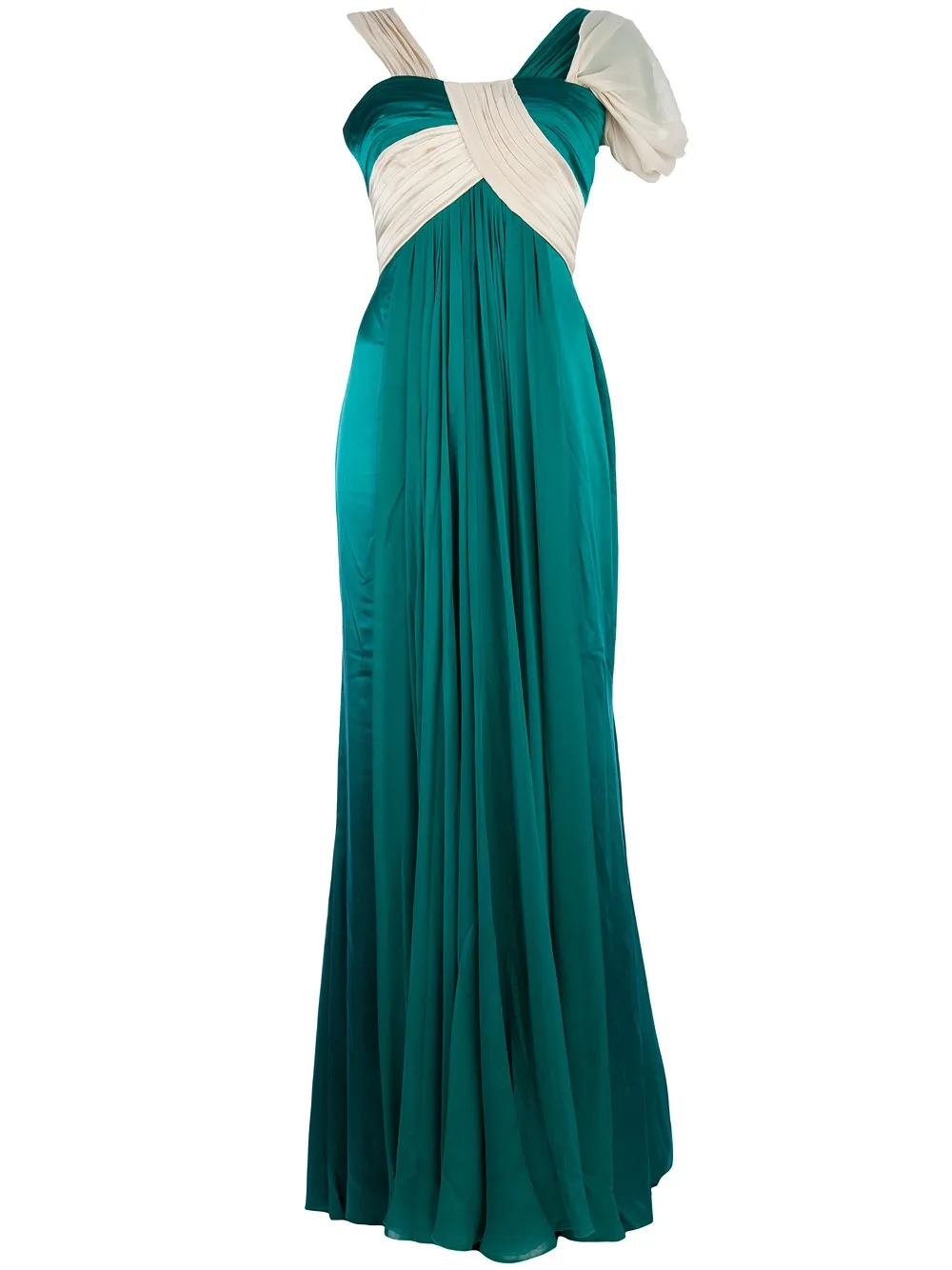Zuhair Murad silk evening dress - Verde