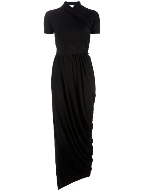 Carven Front wrap halter neck  dress