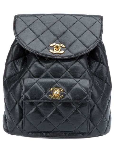 CHANEL quilted backpack Women