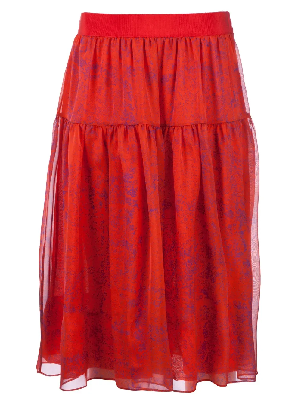 Giambattista Valli double-layer skirt | rojo | Image 1