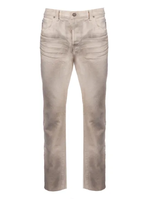 Kohzo worn straight leg jeans