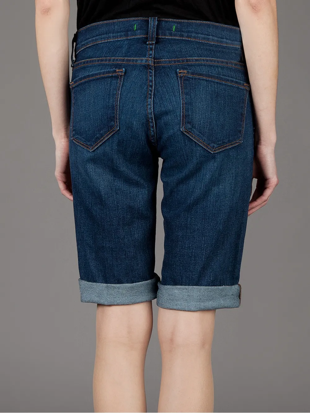 J Brand Denim shorts Blauw