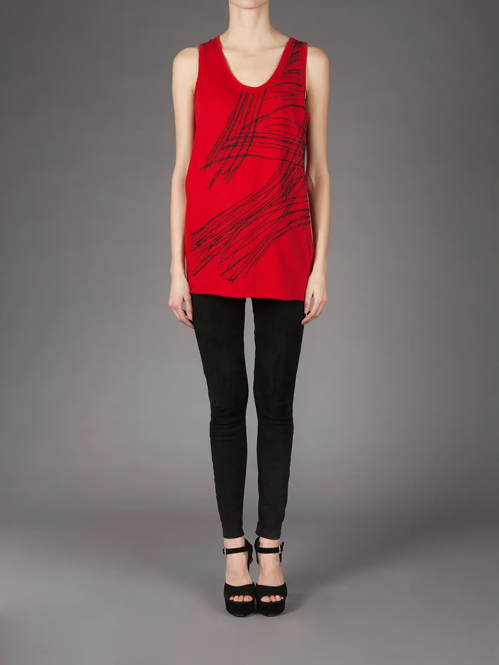 Peachoo + Krejberg Top sans manches en coton | Débardeurs | Image 2