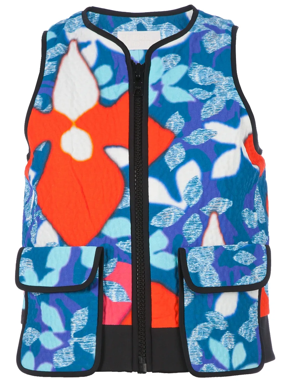 Peter Pilotto print gilet | Red | Image 1