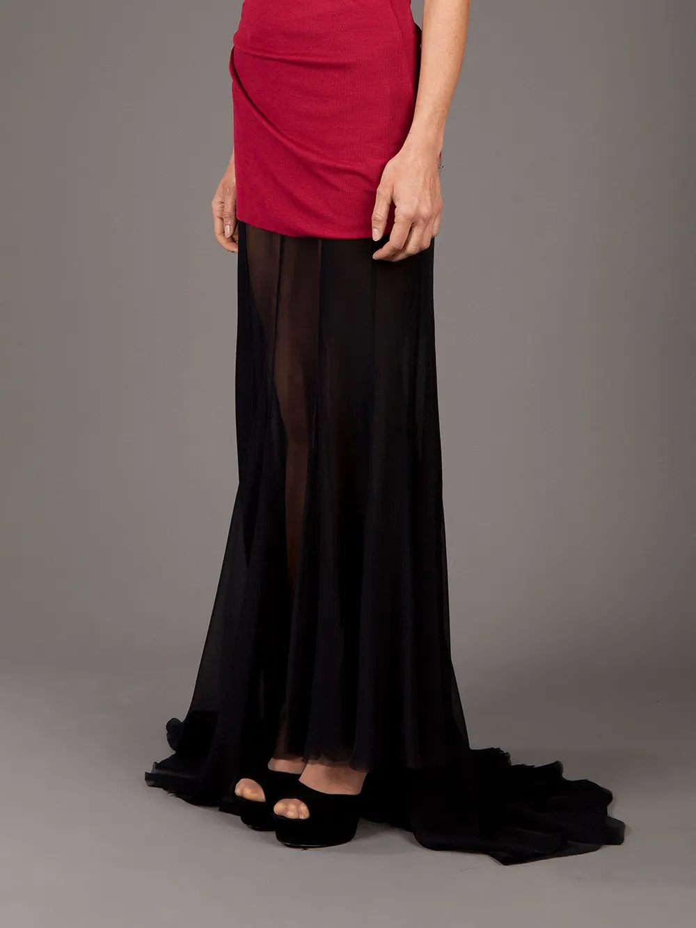 Haider Ackermann Vest Top In Red