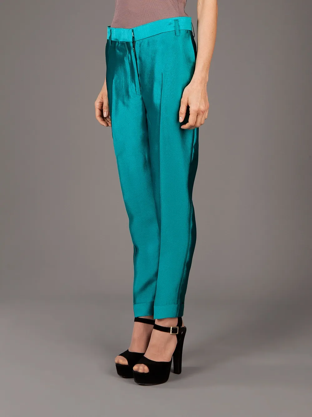 Haider Ackermann Tapered Leg In Green