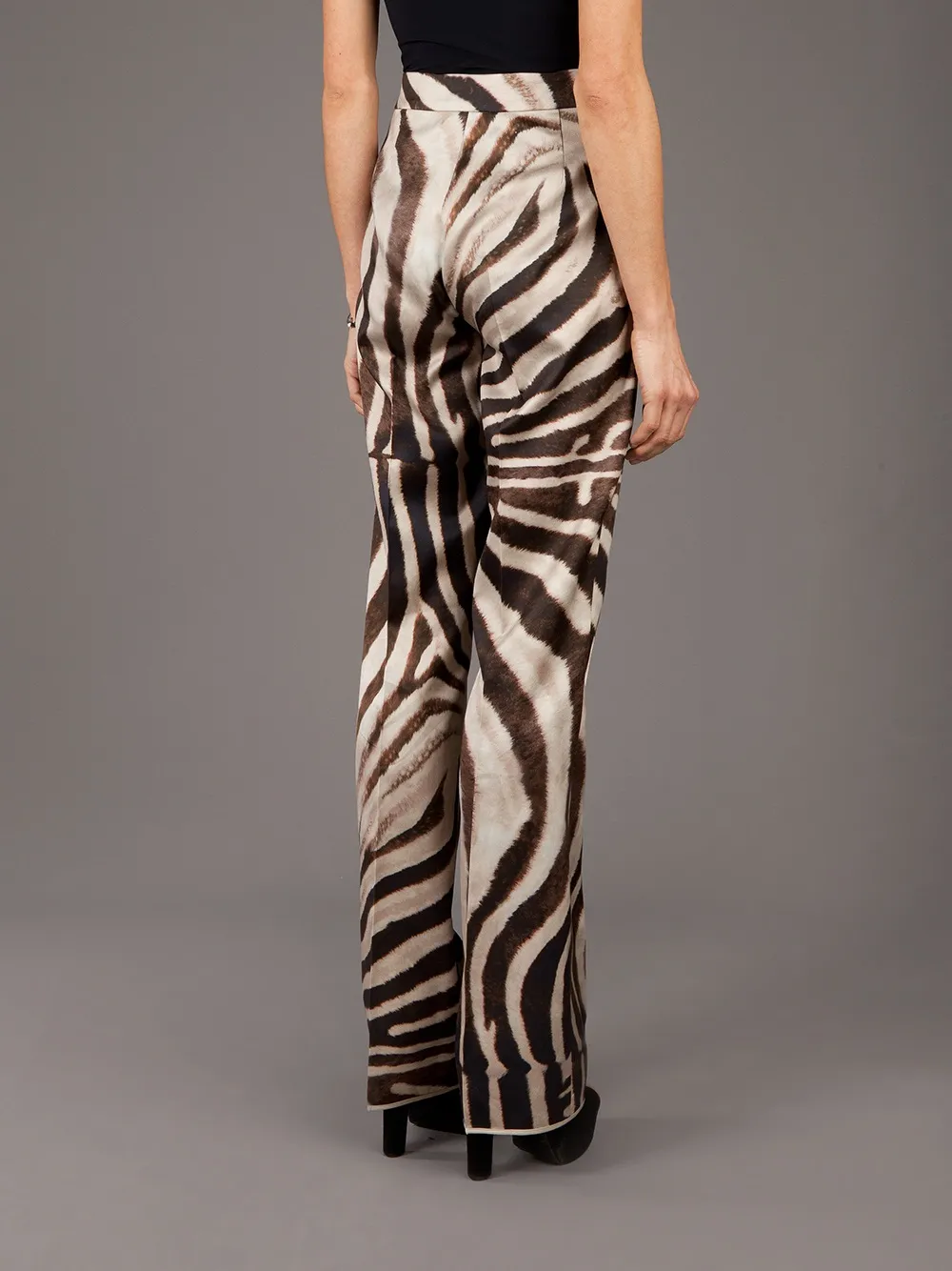 Giambattista Valli zebra print trouser Bruin