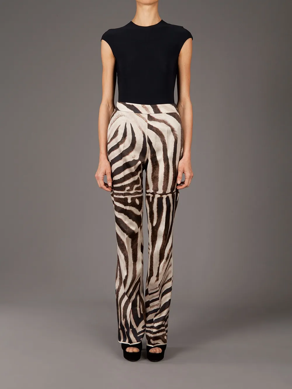 Giambattista Valli zebra print trouser | Slim Pants | Image 2