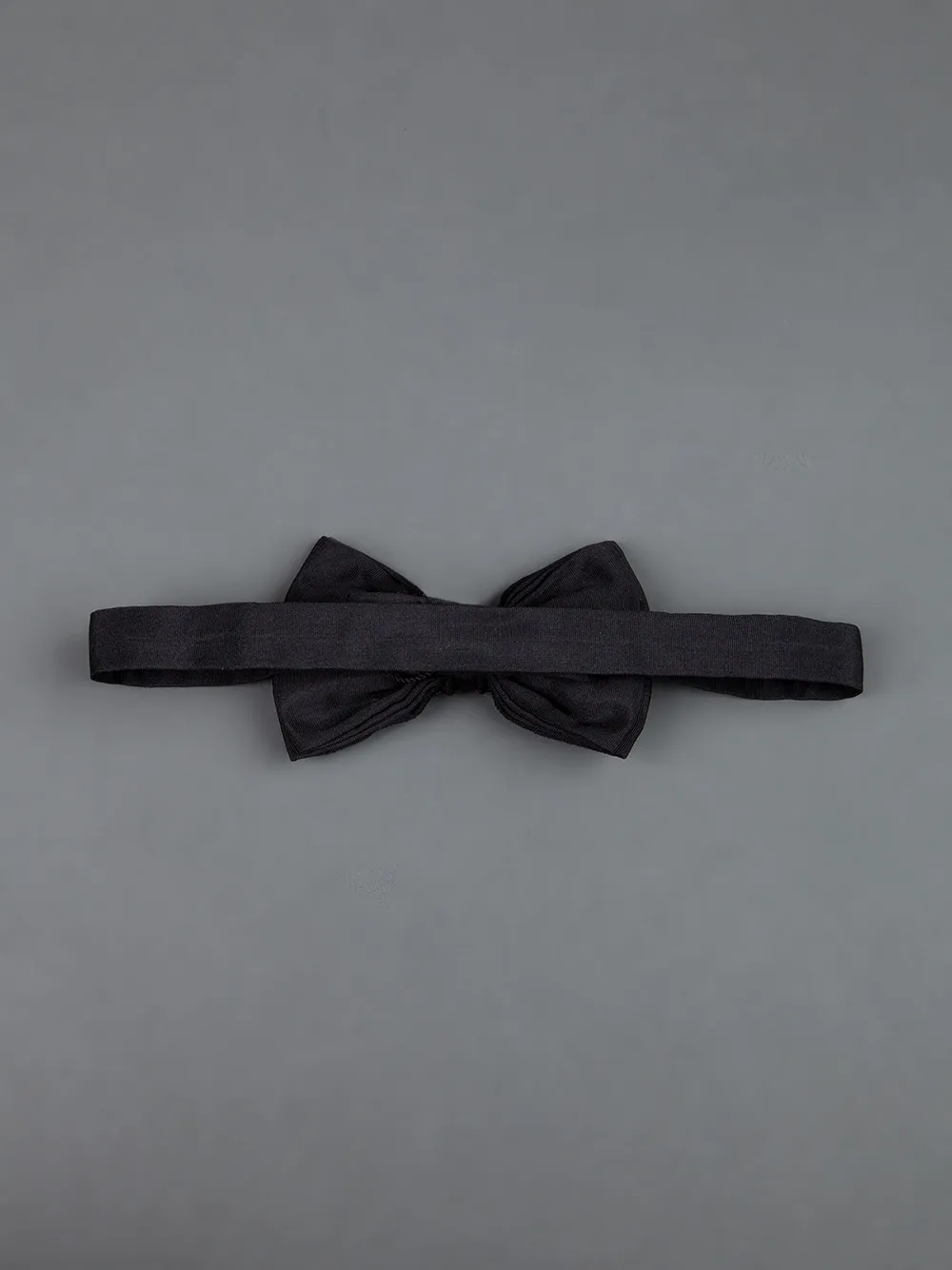 Jupe Silk Bow Tie In Black