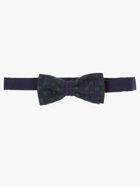 Jupe Checked silk tie
