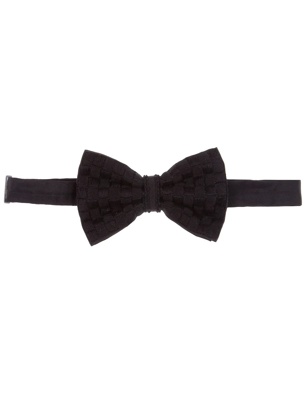 Jupe Silk Bow Tie In Black