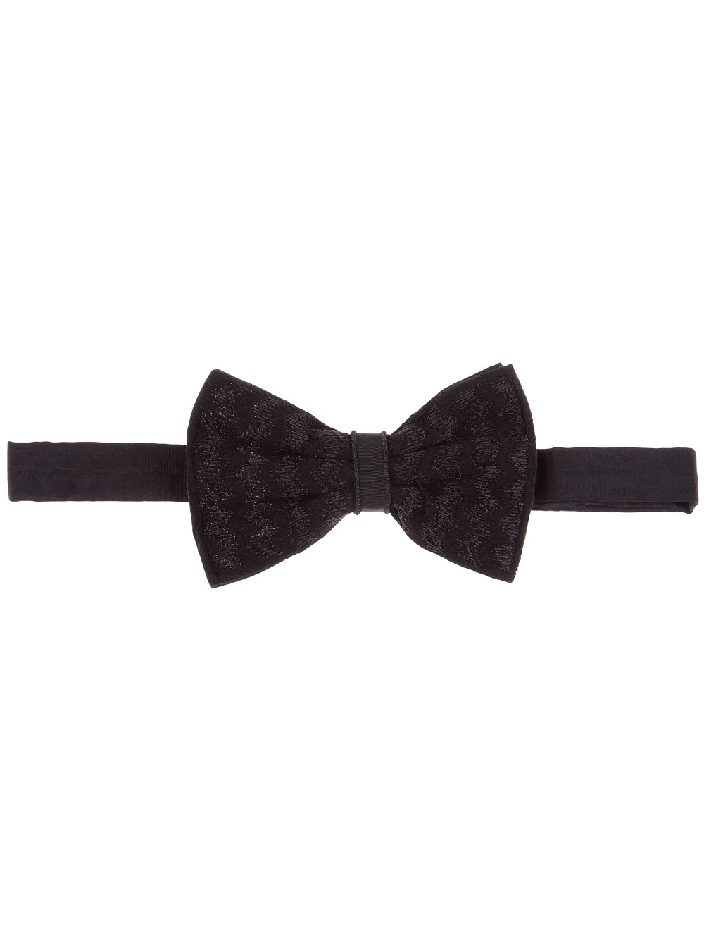 Jupe Silk Bow Tie In Black