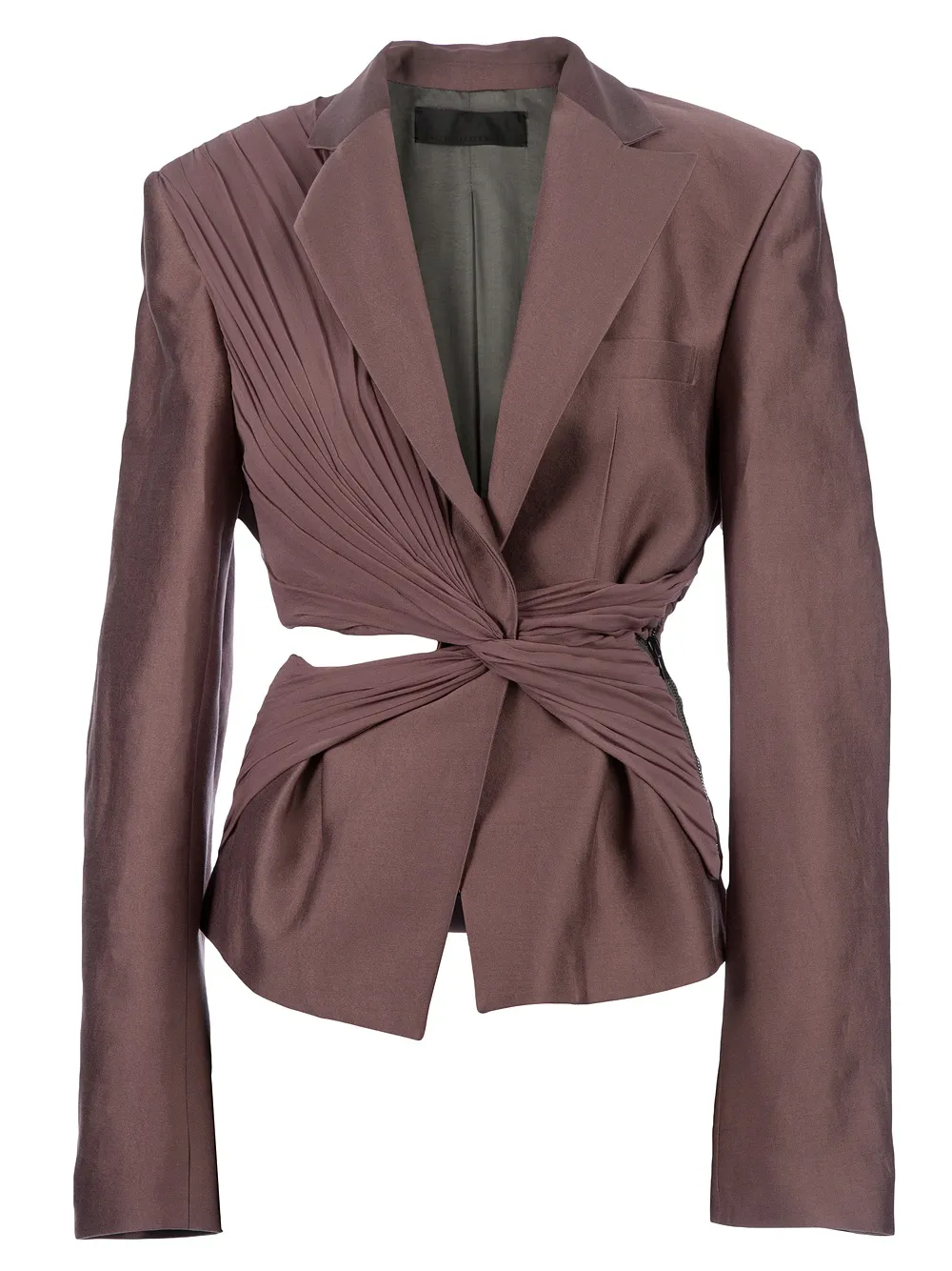 Haider Ackermann twist detailed jacket | rosado | Image 1