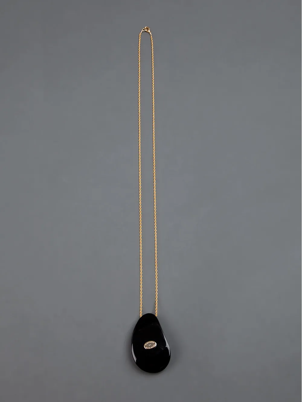 Alexis Bittar Crystal studded pendant - Geel